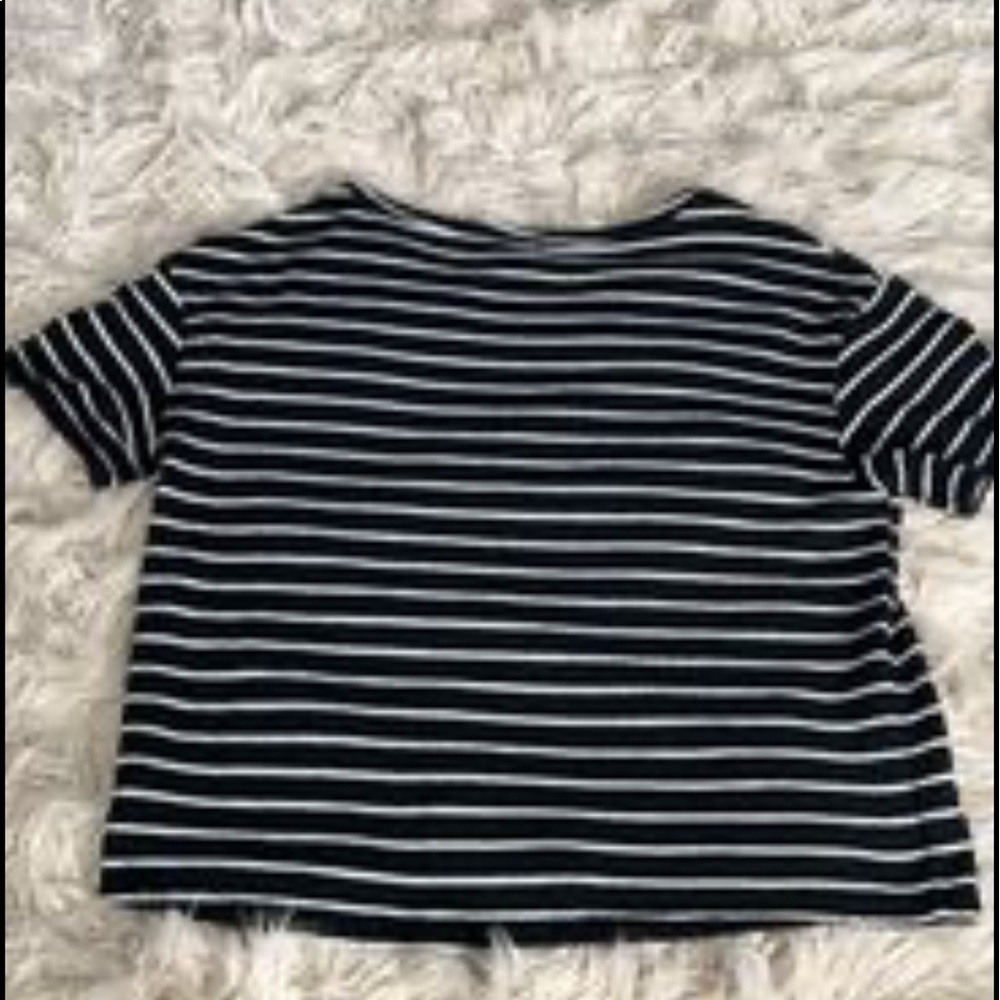 American eagle stripe cropped top